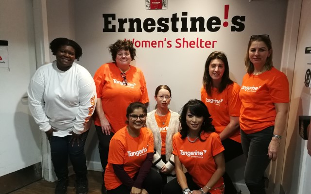 Link to Ernestine's Women's Shelter's website, opens in a new tab